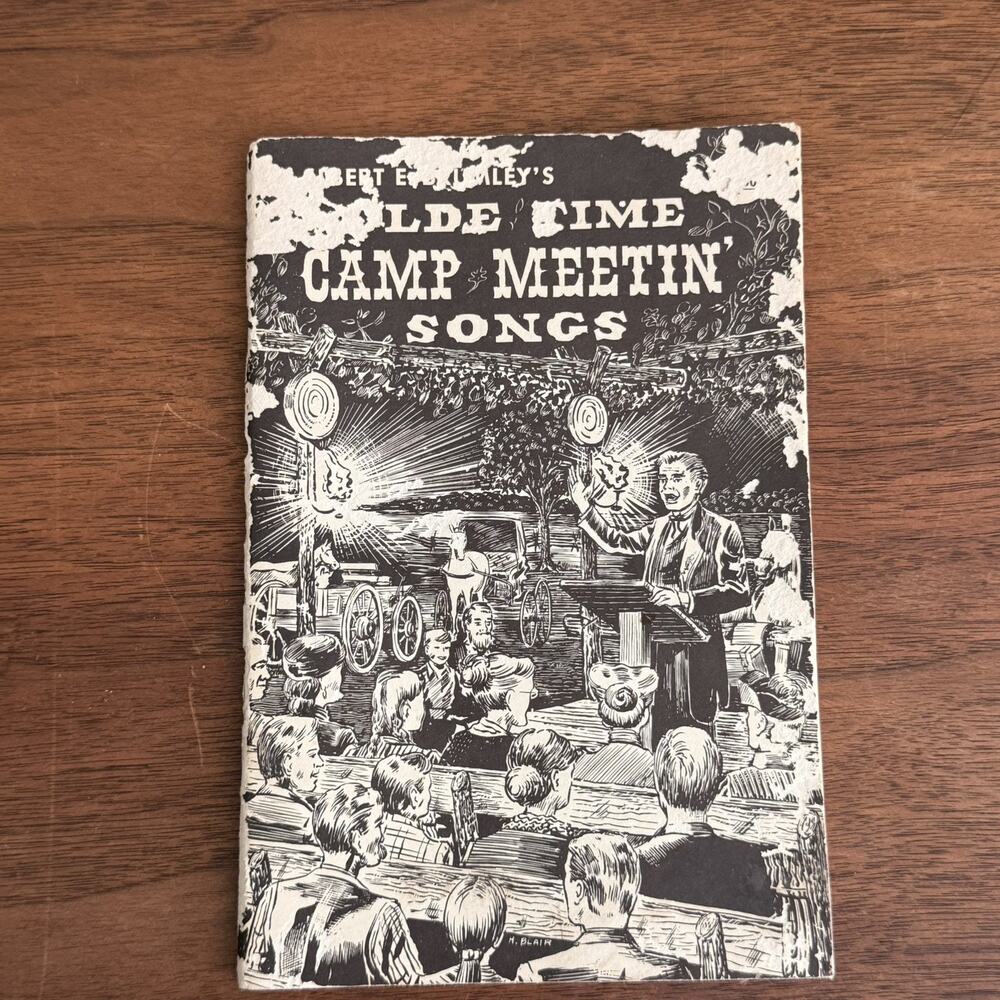 Albert E Brumley Olde Time Camp Meetin Songs Gospel Hymnal Booklet
